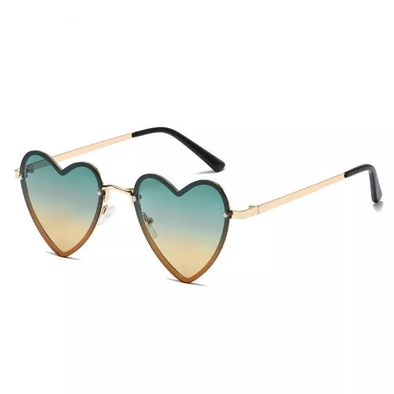 OEC CPO Ladies Heart Shaped Rimless Sunglasses Women Fashion Sun Glasses Female Trending Frameless Eyeglasses UV400 Eyewear OEC CPO Ladies Heart Shaped Rimless Sunglasses Women Fashion Sun Glasses Female Trending Frameless Eyeglasses UV400 Eyewear